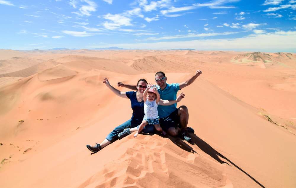 visiter la namibie en famille