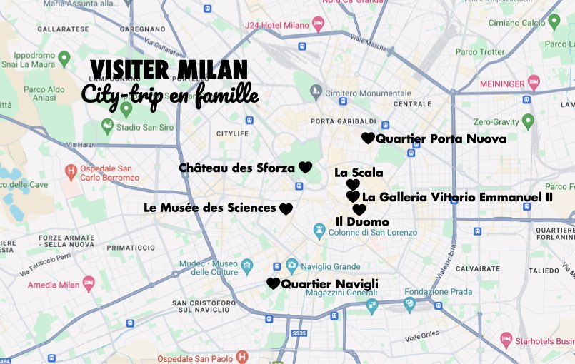 Visiter Milan en famille