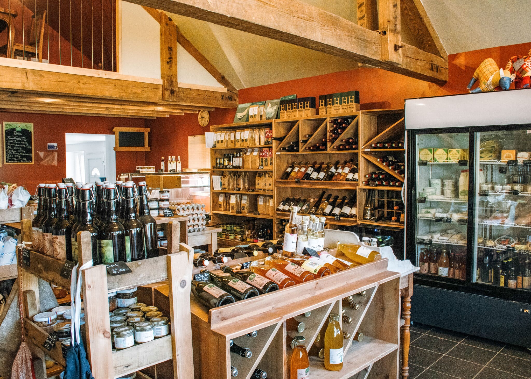 Séjour à la ferme unique avec Un Lit au Pré