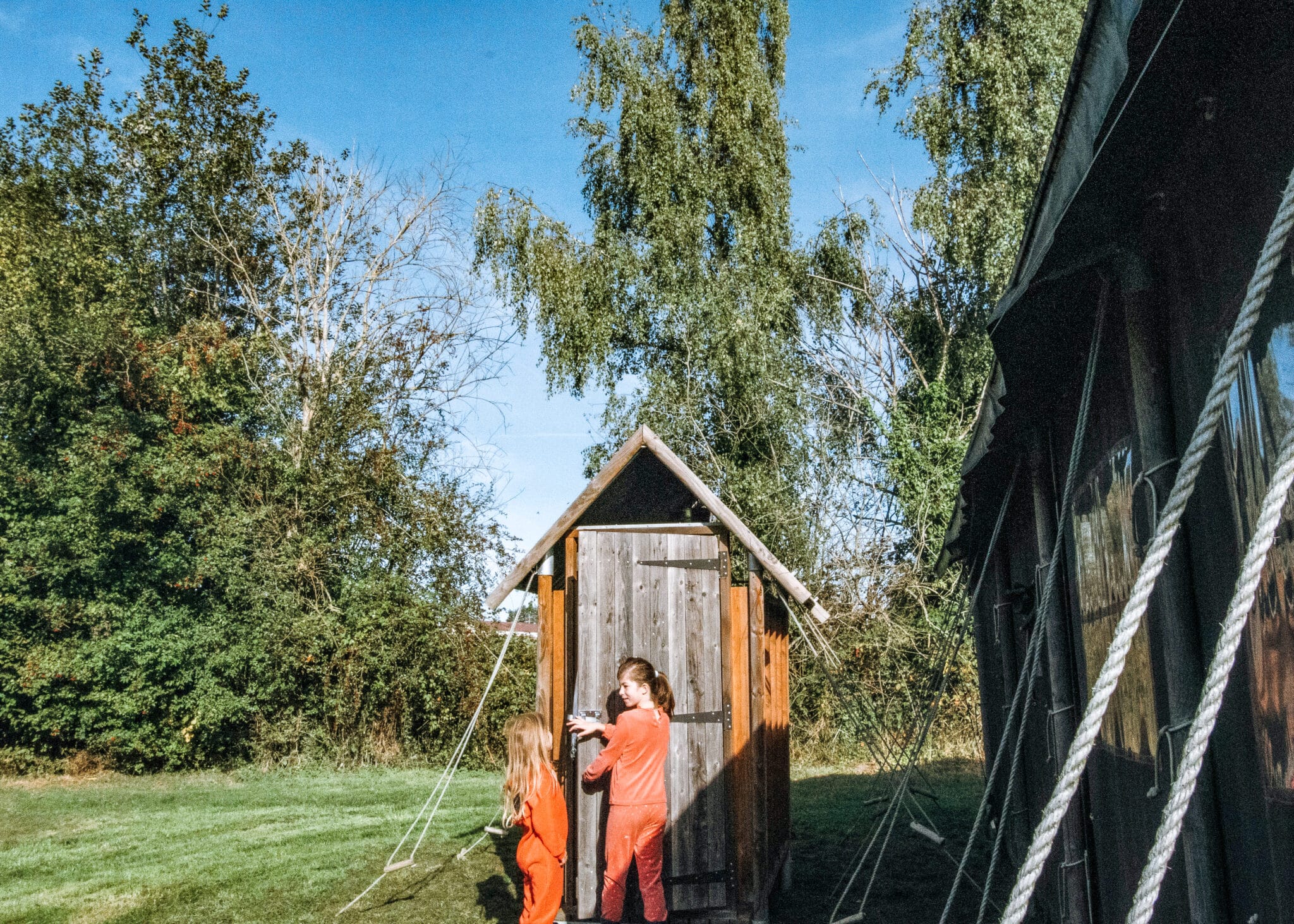 Séjour à la ferme unique avec Un Lit au Pré