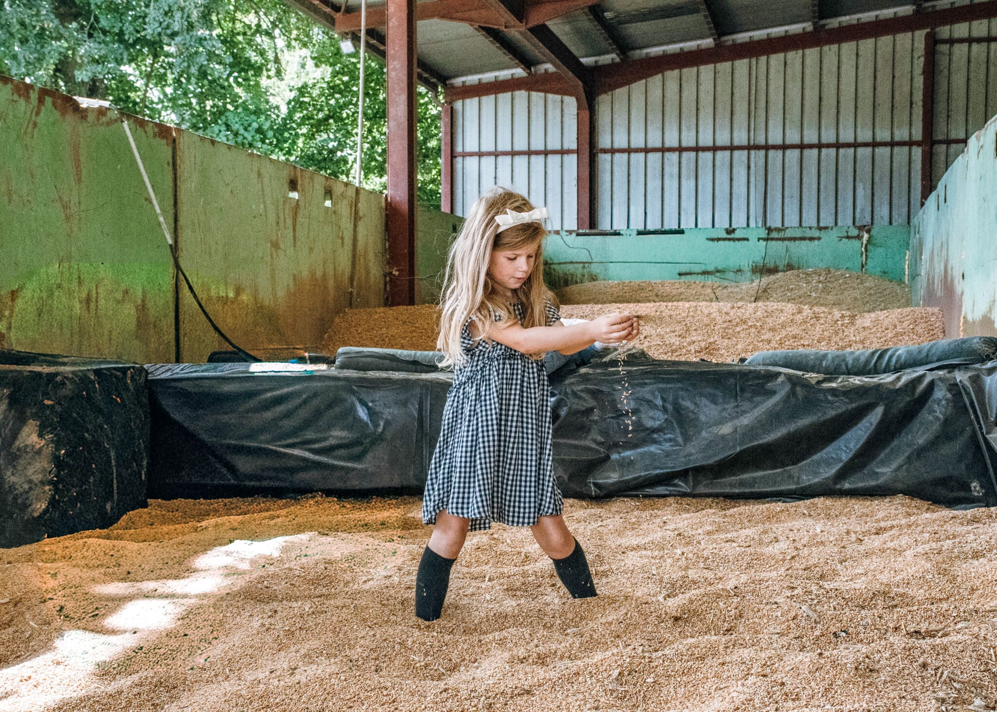 Séjour à la ferme unique avec Un Lit au Pré
