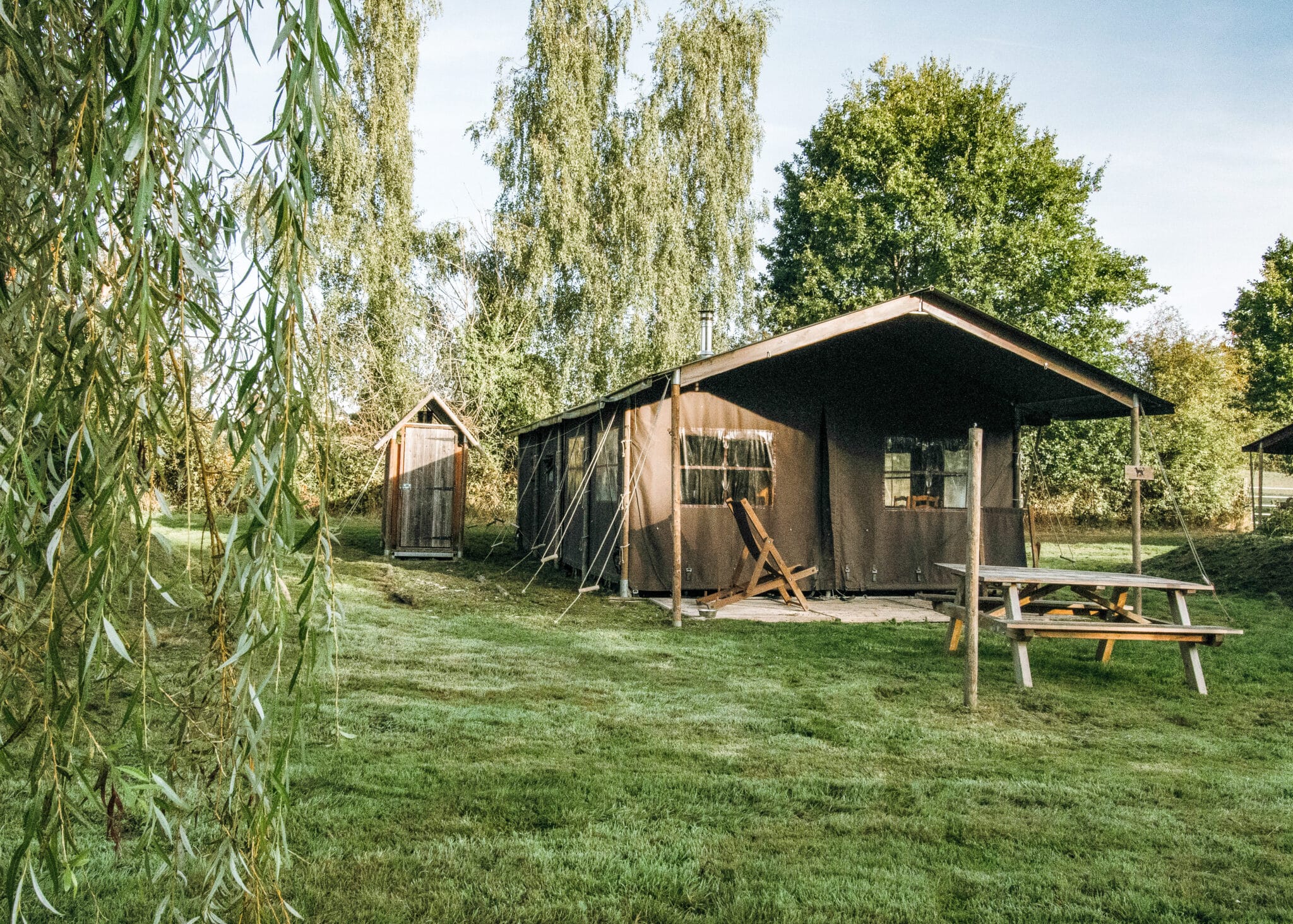 Séjour à la ferme unique avec Un Lit au Pré