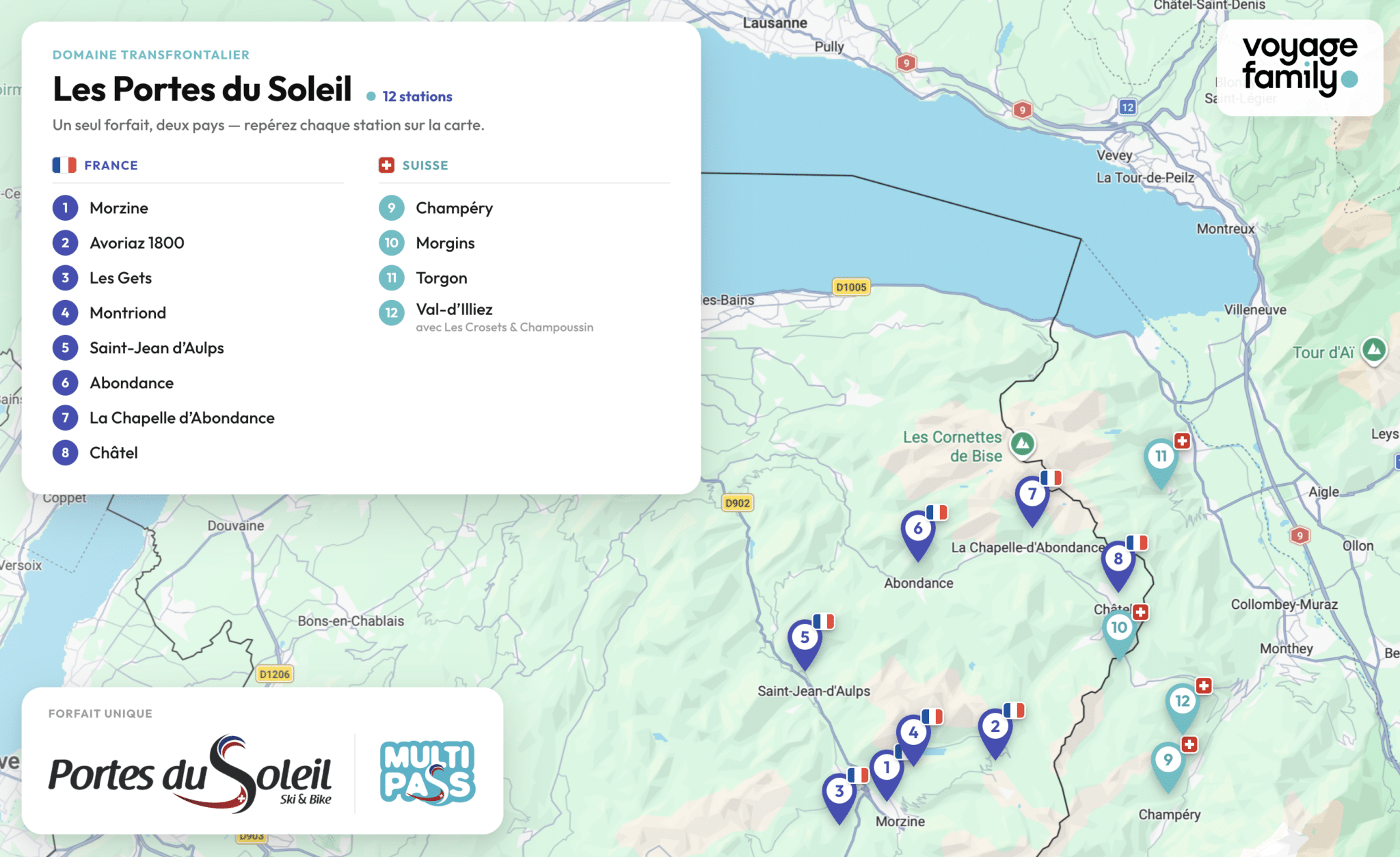 Carte Multi Pass Les Portes du Soleil